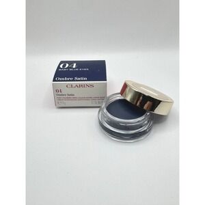 CLARINS Ombre Satin Cream Eyeshadow‎ 04 Baby Blue Eyes NEW